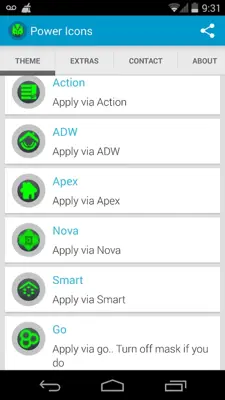 Power Theme android App screenshot 7